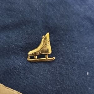 Vintage Ice Skate Lapel Pin